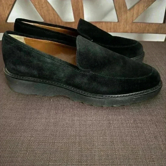 Aquatalia Kelsey Suede Loafers used like a new made in Italy - Picture 8 of 9